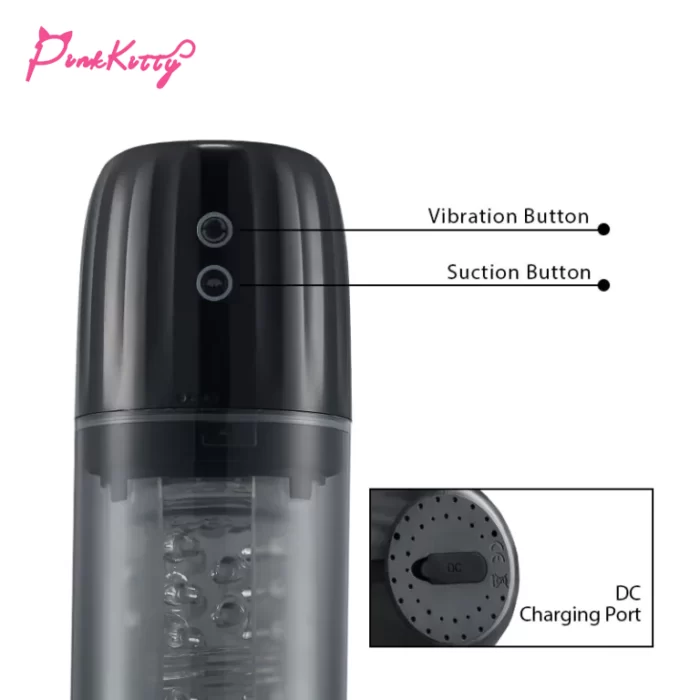 automatic thrusting rotating male masturbator cup
