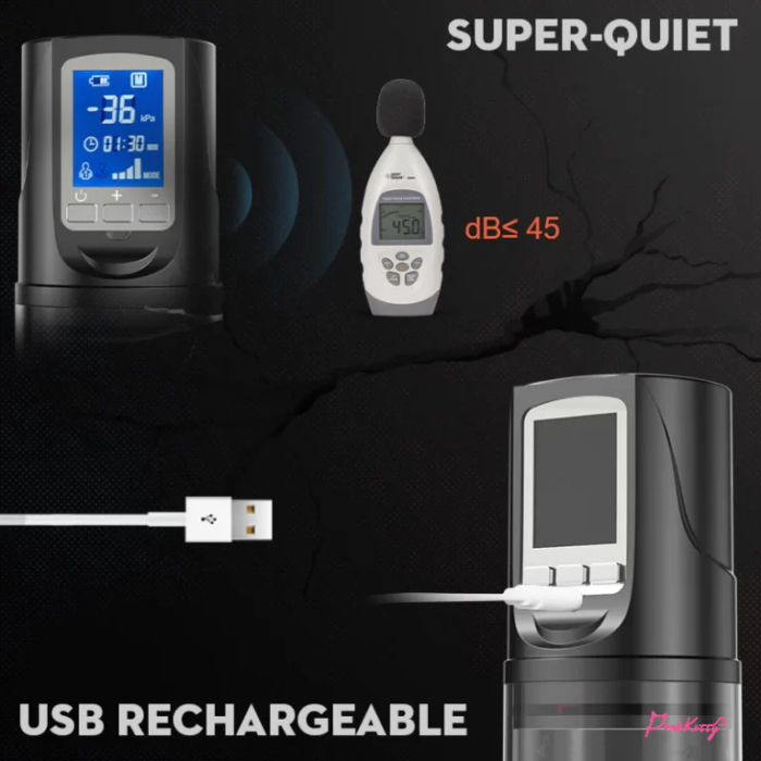 gelugee electric sucking male masturbation cup