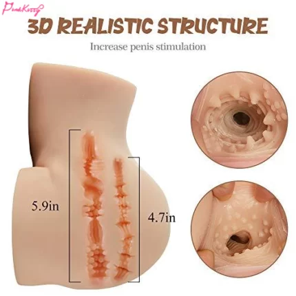 3d realistic structure sexy masturbator doll