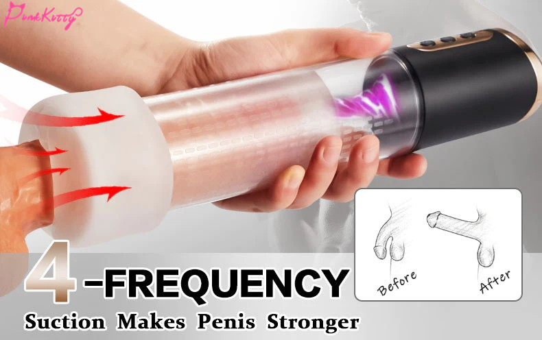 4-frequency suction makes penis stronger