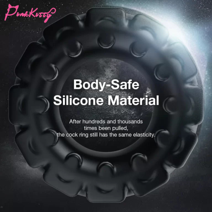 Penis Ring with Wheel-like Appearance
