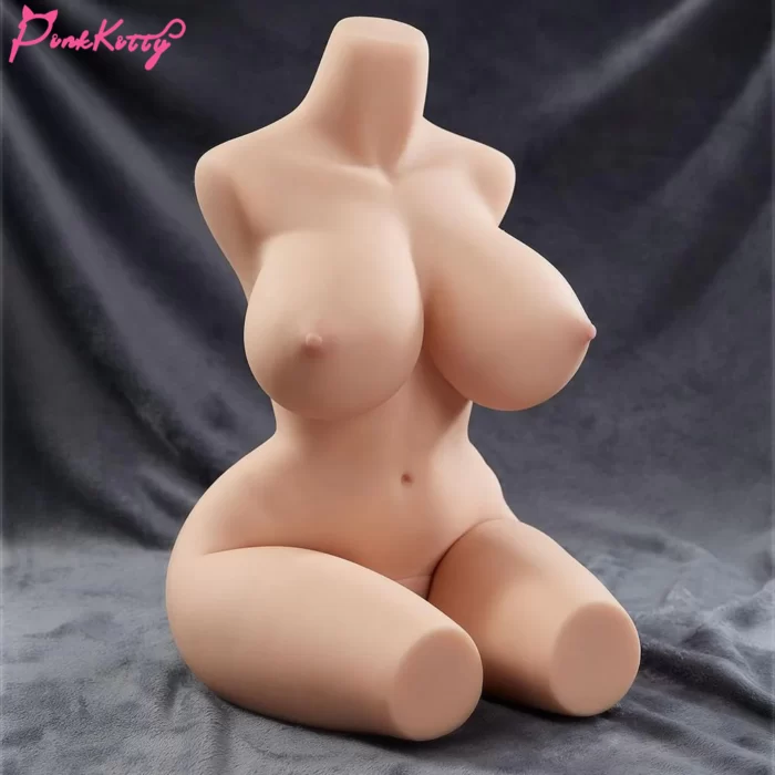 huge breasts realistic male masturbator