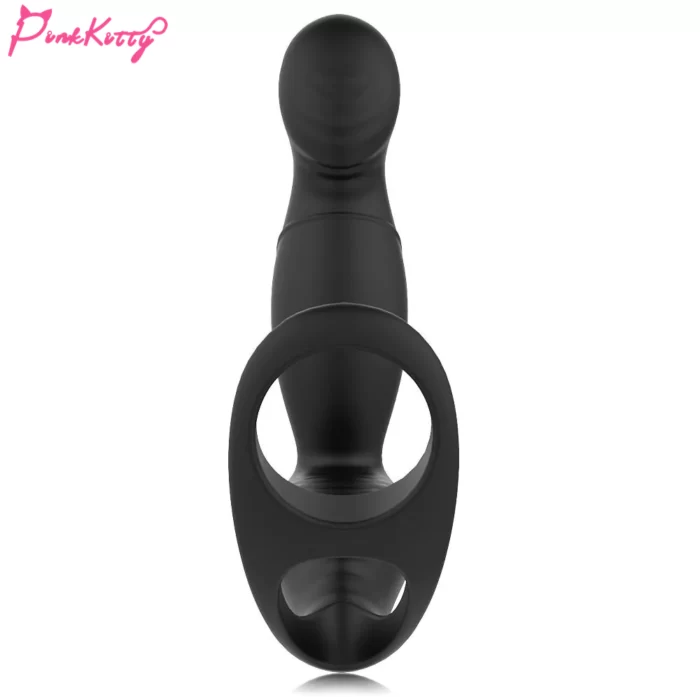 remote control s-hande prostate vibe anal plug with penis