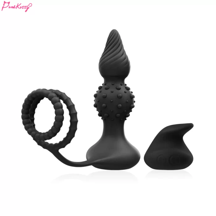 remote control vibration abs+silicone 0.3lb penis ring