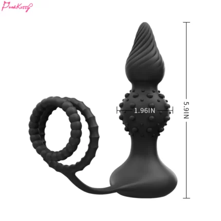 remote control vibration abs+silicone penis ring