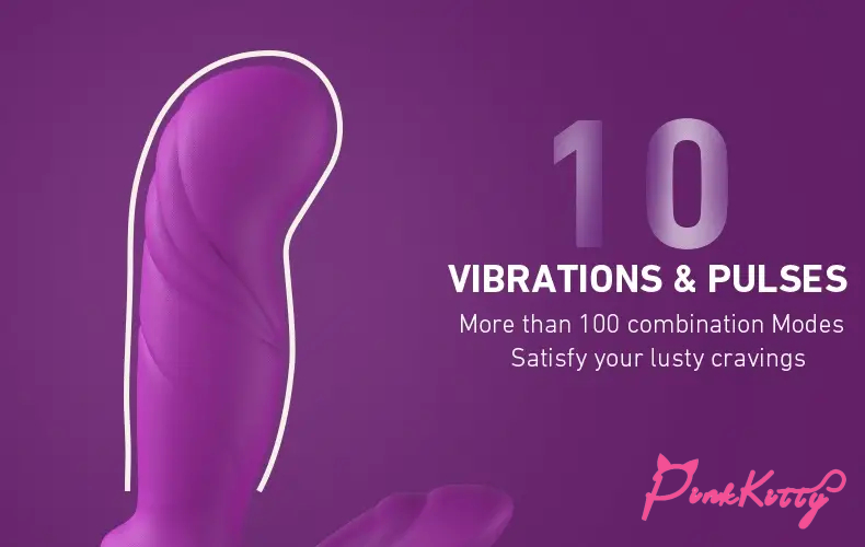 Fashionable 3-in-1 Anal Prostate Massager with Remote Control