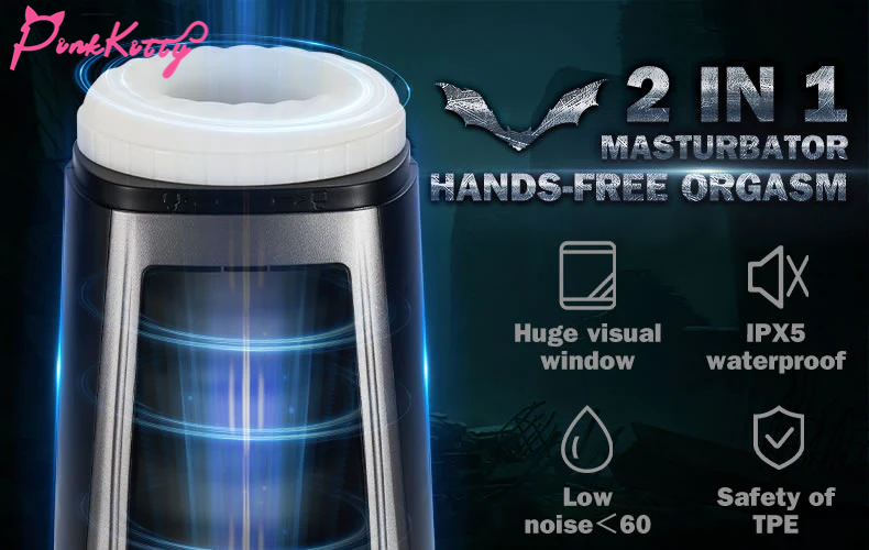 2 in 1 masturbator