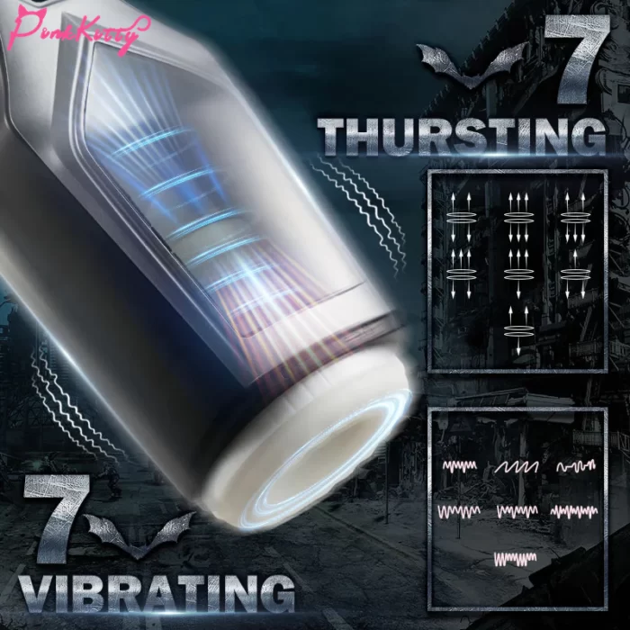 7 vibrating male masturbator