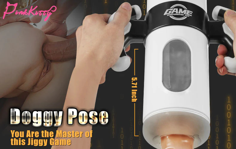 doggy pose masturbation cup
