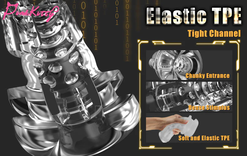 elastic TPE masturbation cup