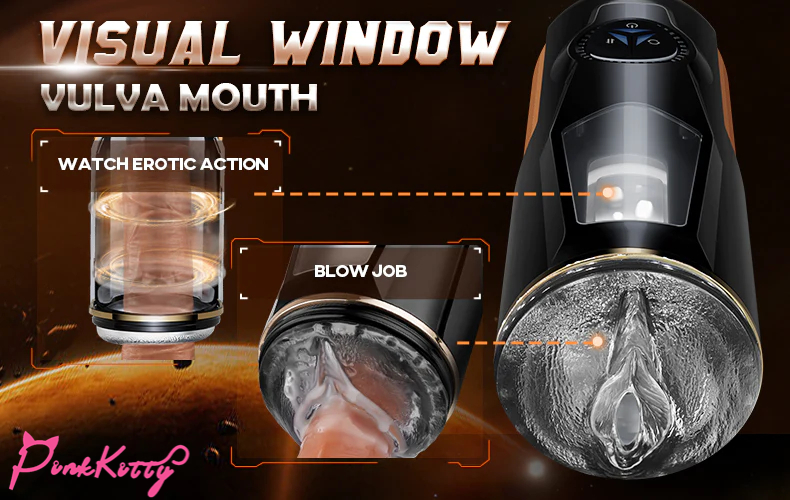 vulva mouth masturbation cup