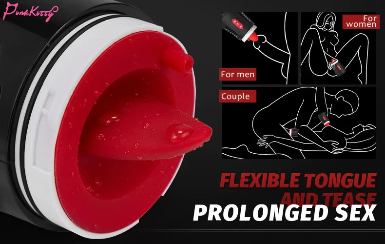 Sexy lip frantically tease