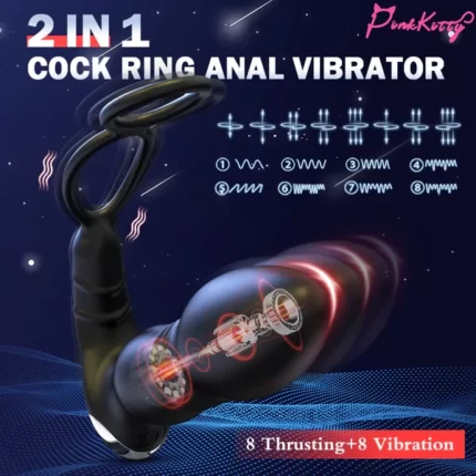cock ring anal vibrator